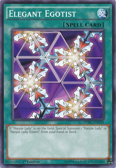 Elegant Egotist - Duelist Pack: Battle City YuGiOh trading card