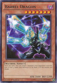 Barrel Dragon - Duelist Pack: Battle City (DPBC) #DPBC-EN041 - Rare YuGiOh Trading Card