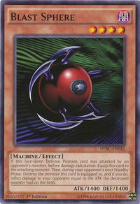 Blast Sphere - Duelist Pack: Battle City (DPBC) #DPBC-EN042 - Common / Short Print YuGiOh Trading Card