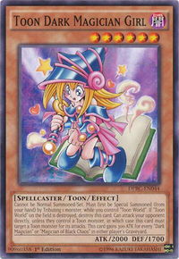 Toon Dark Magician Girl - Duelist Pack: Battle City (DPBC) #DPBC-EN044 - Common / Short Print YuGiOh Trading Card