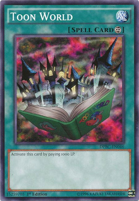 Toon World - Duelist Pack: Battle City YuGiOh trading card
