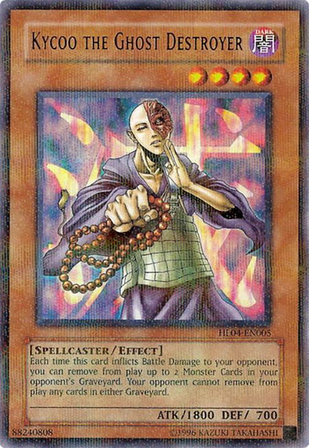 Kycoo the Ghost Destroyer - Hobby League 4 YuGiOh trading card