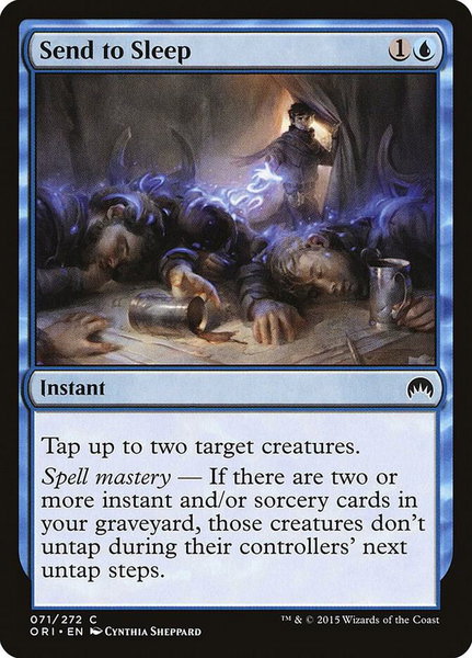 Send to Sleep - Magic Origins Magic: The Gathering trading card