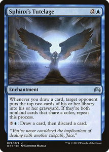 Sphinx's Tutelage - Magic Origins (ORI) #76 - Uncommon Magic: The Gathering Trading Card