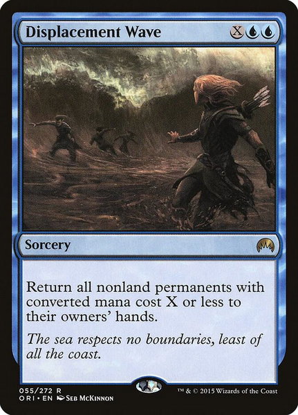 Displacement Wave - Magic Origins Magic: The Gathering trading card