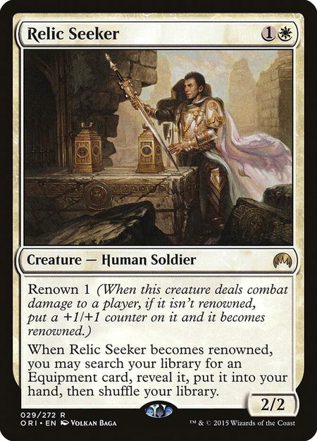 Relic Seeker - Magic Origins Magic: The Gathering trading card