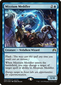 Mizzium Meddler - Launch Party & Release Event Promos (LARP) #64 - Promo Magic: The Gathering Trading Card