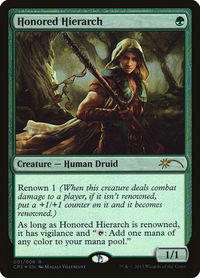 Honored Hierarch - Unique and Miscellaneous Promos (UMP) #1 - Rare Magic: The Gathering Trading Card