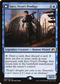 Jace, Vryn's Prodigy - Magic Origins (ORI) #60 - Mythic Magic: The Gathering Trading Card