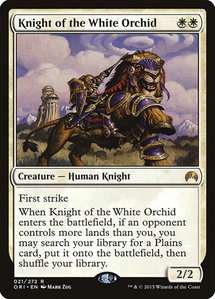 Knight of the White Orchid - Magic Origins (ORI) #21 - Rare Magic: The Gathering Trading Card