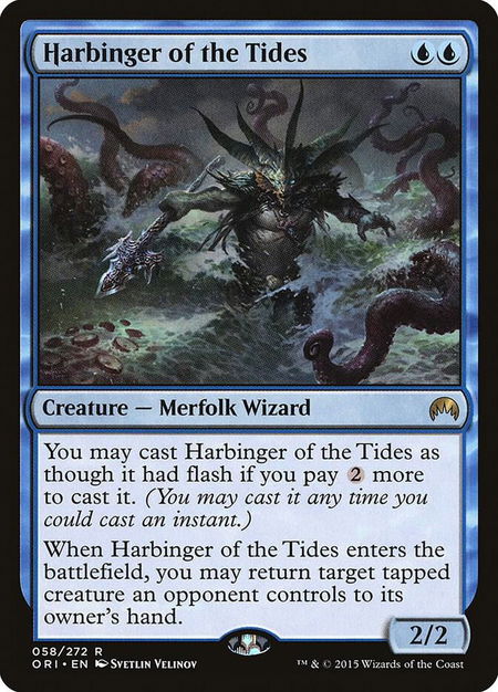 Harbinger of the Tides - Magic Origins Magic: The Gathering trading card