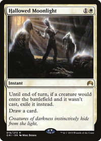 Hallowed Moonlight - Magic Origins (ORI) #16 - Rare Magic: The Gathering Trading Card