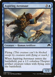 Aspiring Aeronaut - Magic Origins (ORI) #46 - Common Magic: The Gathering Trading Card
