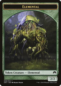 Elemental Token - Magic Origins (ORI) #8 - Token Magic: The Gathering Trading Card
