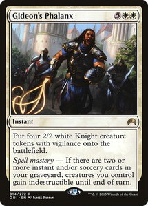Gideon's Phalanx - Magic Origins (ORI) #14 - Rare Magic: The Gathering Trading Card