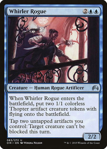 Whirler Rogue - Magic Origins Magic: The Gathering trading card