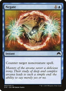 Negate - Magic Origins (ORI) #65 - Common Magic: The Gathering Trading Card