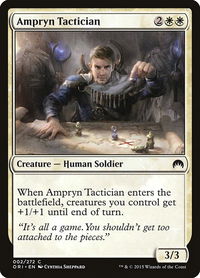 Ampryn Tactician - Magic Origins (ORI) #2 - Common Magic: The Gathering Trading Card