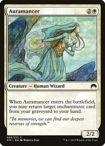Auramancer - Magic Origins (ORI) #5 - Common Magic: The Gathering Trading Card