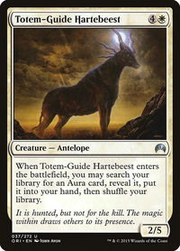 Totem-Guide Hartebeest - Magic Origins (ORI) #37 - Uncommon Magic: The Gathering Trading Card