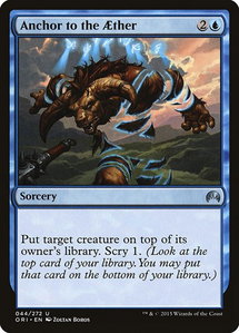 Anchor to the Aether - Magic Origins (ORI) #44 - Uncommon Magic: The Gathering Trading Card