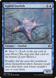 Sigiled Starfish - Magic Origins (ORI) #73 - Uncommon Magic: The Gathering Trading Card