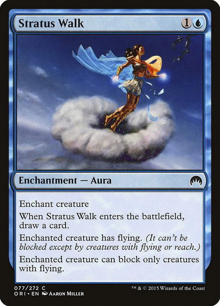Stratus Walk trading card from Magic Origins Stratus Walk - Magic Origins Magic: The Gathering trading card