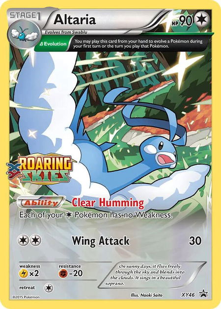 Altaria - XY46 (Prerelease) - XY Promos Pokémon trading card