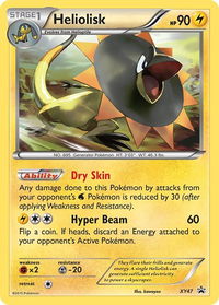 Heliolisk - XY47 - XY Promos (PR) #XY47 - Promo Pokémon Trading Card