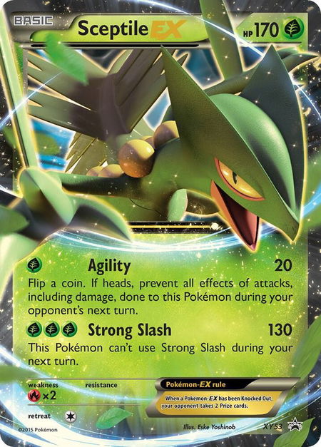 Sceptile EX - XY53 - XY Promos Pokémon trading card