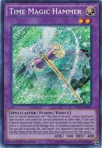 Time Magic Hammer trading card from Dragons of Legend 2 Time Magic Hammer - Dragons of Legend 2 YuGiOh trading card