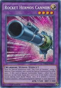 Rocket Hermos Cannon - Dragons of Legend 2 (DRL2) #DRL2-EN010 - Secret Rare YuGiOh Trading Card