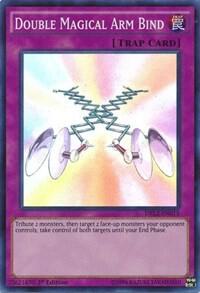 Double Magical Arm Bind trading card from Dragons of Legend 2 Double Magical Arm Bind - Dragons of Legend 2 YuGiOh trading card