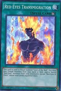 Red-Eyes Transmigration - Dragons of Legend 2 (DRL2) #DRL2-EN017 - Super Rare YuGiOh Trading Card