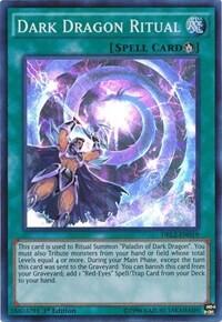 Dark Dragon Ritual - Dragons of Legend 2 (DRL2) #DRL2-EN019 - Super Rare YuGiOh Trading Card