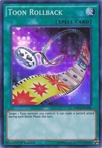 Toon Rollback trading card from Dragons of Legend 2 Toon Rollback - Dragons of Legend 2 YuGiOh trading card