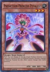 Prediction Princess Petalelf trading card from Dragons of Legend 2 Prediction Princess Petalelf - Dragons of Legend 2 YuGiOh trading card