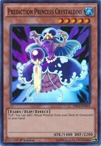 Prediction Princess Crystaldine - Dragons of Legend 2 (DRL2) #DRL2-EN034 - Super Rare YuGiOh Trading Card