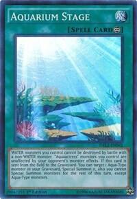 Aquarium Stage - Dragons of Legend 2 (DRL2) #DRL2-EN042 - Super Rare YuGiOh Trading Card