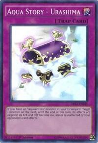 Aqua Story - Urashima - Dragons of Legend 2 YuGiOh trading card