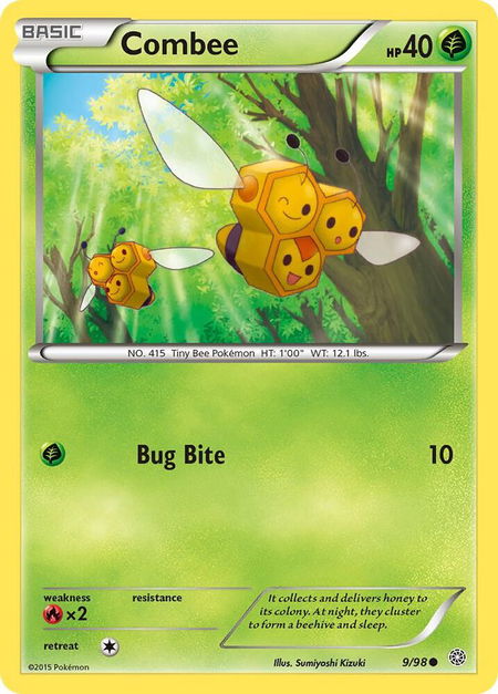 Combee - XY - Ancient Origins Pokémon trading card