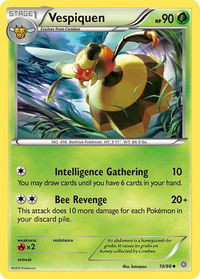 Vespiquen (10) - XY - Ancient Origins (AOR) #10/98 - Uncommon Pokémon Trading Card