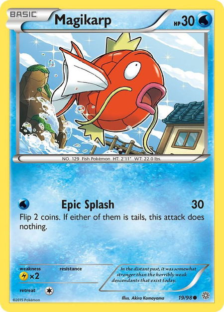 Magikarp - XY - Ancient Origins Pokémon trading card