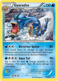 Gyarados (20) - XY - Ancient Origins (AOR) #20/98 - Rare Pokémon Trading Card