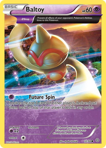 Baltoy (32) - XY - Ancient Origins Pokémon trading card