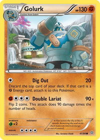 Golurk (41) - XY - Ancient Origins (AOR) #41/98 - Common Pokémon Trading Card