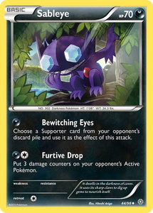 Sableye - XY - Ancient Origins (AOR) #44/98 - Uncommon Pokémon Trading Card