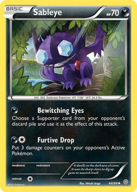 Sableye - XY - Ancient Origins (AOR) #44/98 - Uncommon Pokémon Trading Card