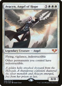Avacyn, Angel of Hope - From the Vault: Angels (V15) #5 - Mythic Magic: The Gathering Trading Card