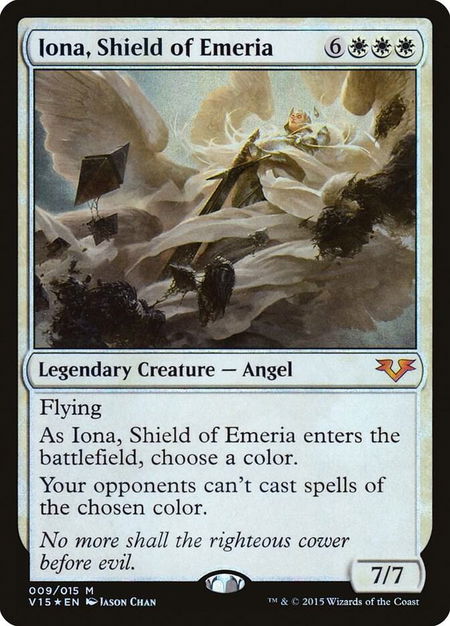 Iona, Shield of Emeria - From the Vault: Angels Magic: The Gathering trading card